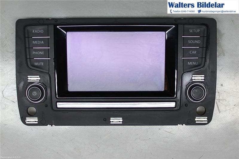 VW GOLF / E-GOLF VII 13-20 2013 CLHA Radio CD /Multimediapanel 5G0919605 58860KM