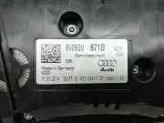 AUDI A3 8V 2015 CZEA Instrumente Tachometer 8V0920871B 999220KM