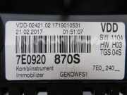 VW TRANSPORTER T6 2017 CXHA Instrumente Tachometer 7E0920870S 1292310KM