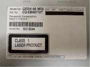 MAZDA 6 2012 R2 Radio CD /Multimediapanel GER4-66-9RX 190490KM