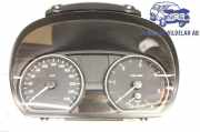 BMW 1 E81/82/87/88 2007 N47-D20A Instrumente Tachometer 62 10 9 283 801 153030KM