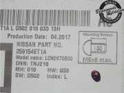 NISSAN QASHQAI 2017 K9K Navigation/Teile 259154ET1A 61540KM