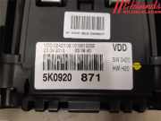 VW GOLF VI 2011 CAXA Instrumente Tachometer 5K0920871 86910KM