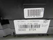 VW TIGUAN 2010 CFFB Instrumente Tachometer 5N0920872A 2234140KM