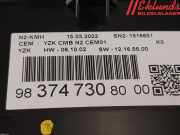 CITROEN JUMPY 2022 EHS Instrumente Tachometer 9837473080 107650KM