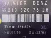 Steuergerät Zentralverriegelung 2108207526 Mercedes-Benz E (W210) Limousine 2.6 E-240 V6 18V (M112.914) 2001