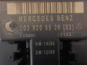 Steuergerät Zentralverriegelung 2038205526 Mercedes-Benz C (W203) Limousine 2.2 C-220 CDI 16V (OM611.962) 2001