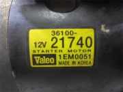 Anlasser 3610021740 Hyundai Accent Schrägheck 1.3 12V (G4EA)