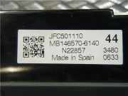 Bedienung Klimaanlage JFC501110 Land + Range Rover Range Rover Sport (LS) Gel?ndewagen 2.7 TDV6 24V (276DT) 2009