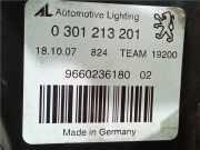 Scheinwerfer Links 9660236180 Peugeot 407 (6D) Limousine 1.6 HDi 16V (DV6TED4.FAP(9HZ))
