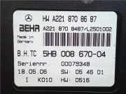 Steuergerät Heizung A2218708687 Mercedes-Benz S (W221) Limousine 5.5 S-550 32V (M273.961) 2006