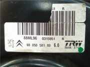 Bremskraftverstärker 9805058180 Citroën C4 Cactus (0B/0P) Schrägheck 5-drs 1.6 e-Hdi 92 (DV6DTED(9HP)) 2014