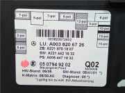 Steuergerät Zentralverriegelung A0038206726 Mercedes-Benz S (W221) Limousine 5.5 S-550 32V (M273.961) 2006