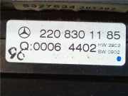 Bedienung Klimaanlage 2208301185 Mercedes-Benz S (W220) Limousine 3.2 S-320 CDI,Lang (OM648.960) 2003
