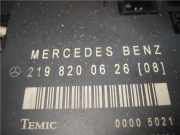 Steuergerät Zentralverriegelung 2198200626 Mercedes-Benz CLS (C219) Limousine 320 CDI 24V (OM642.920) 2007