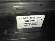 Bedienung Heizung 559020F010 Toyota Corolla Verso (R10/11) Großraumlimousine 2.2 D-4D 16V Cat Clean Power (2AD-FHV) 2006