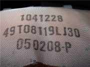 Airbag Beifahrer 49to8119lj30 Lexus IS (E2) Limousine 220d 16V (2AD-FHV) 2008