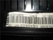 Tachoeinheit Kmh - 3C0920870Q Volkswagen Passat (3C2) Limousine 2.0 TDI 140 (BMP) 2005 BMP