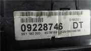 Tachoeinheit Kmh - 09228746dtd190301 Opel Astra G Caravan (F35) Kombi 1.6 16V (Z16XE)