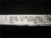 Klima Radiator 64538375513 BMW 5 serie (E39) Limousine 520d 16V (M47) 2002