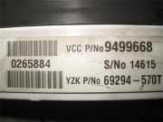 Tachoeinheit Kmh - 9499668 Volvo S60 I (RS/HV) Limousine 2.4 T 20V (B5244T3) 2001