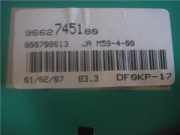 Tachoeinheit Kmh - 9662745180 Citroën Berlingo Cinqspace, Multispace Großraumlimousine 1.6 Hdi 16V 75 (DV6BTED4(9HW))