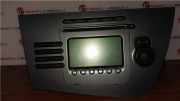 Radio W01P1035186B Seat Leon (1M1) Schrägheck 5-drs 1.6 16V (AUS) 2001