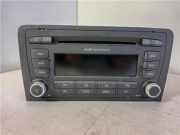 Radio 8P0035195G Audi A3 Sportback (8PA) Schrägheck 5-drs 1.8 TFSI 16V (BYT) 2007