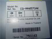 Radio cqmm4570ak Mazda 6 Sport (GG14) Schrägheck 2.0 CiDT 16V (RF5C) 2007