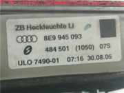 R?cklicht Links In Der Heckklappe 8E9945093 Audi A4 Avant (B7) Kombi 2.0 TDI 16V (BLB) 2005