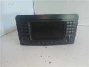 Navigation Display A1648705589 Mercedes-Benz ML II (164/4JG) SUV 3.0 ML-320 CDI 4-Matic V6 24V (OM642.940) 2008