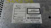 Radio 735484417 Fiat Bravo (198A) Schrägheck 2.0 D 16V Multijet 165 (198.A.5000(Euro 5)) 2009