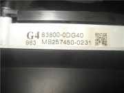 Tachoeinheit Kmh - 838000dg40 Toyota Yaris II (P9) Schrägheck 1.4 D-4D (1NDTV) 2009