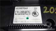 Bedienung Klimaanlage 5e0907044 Skoda Octavia Kombi (5EAC) Kombi 5-drs 2.0 TDI GreenTec 16V (CKFC) 2014