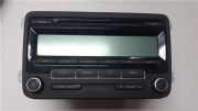 Radio 1k0035186aa Volkswagen Passat (3C2) Limousine 2.0 TDI 16V Bluemotion (CBDC) 2010 CBDC