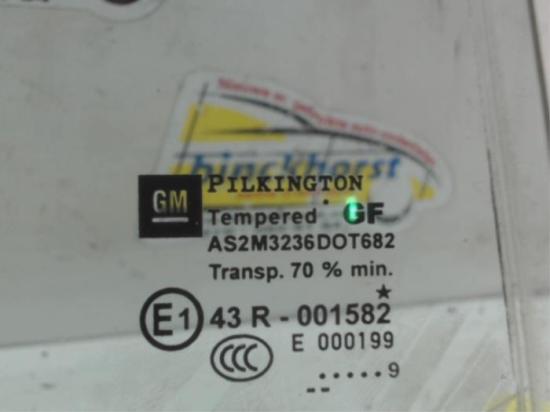 Dreieckscheibe rechts Opel Zafira B A05 Bild Dreieckscheibe rechts Opel Zafira B A05