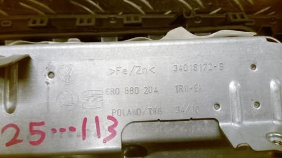 Airbag Beifahrer VW Polo V 6R, 6C 6R0880204 Bild Airbag Beifahrer VW Polo V 6R, 6C 6R0880204