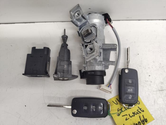 Schlosssatz für Schließanlage VW Scirocco III 13 1K0919237D