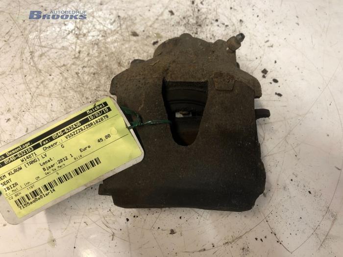 Bremszange links vorne Seat Ibiza IV SportCoupe 6J Bild Bremszange links vorne Seat Ibiza IV SportCoupe 6J