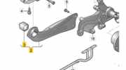 Traggelenk Audi A3 Sportback 8V 5Q0505224D