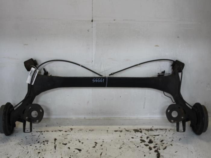 Hinterachse komplett VW Polo V 6R, 6C 6R0500051B