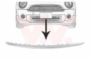 Zier-/Schutzleistensatz für Stoßfänger Mini Mini R56 51117250789