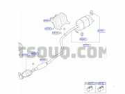 Katalysator ohne Lambdasonde Hyundai i10 IA 28650B9300