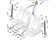 Sicherheitsgurt Citroen Jumpy II Kasten 8975E0