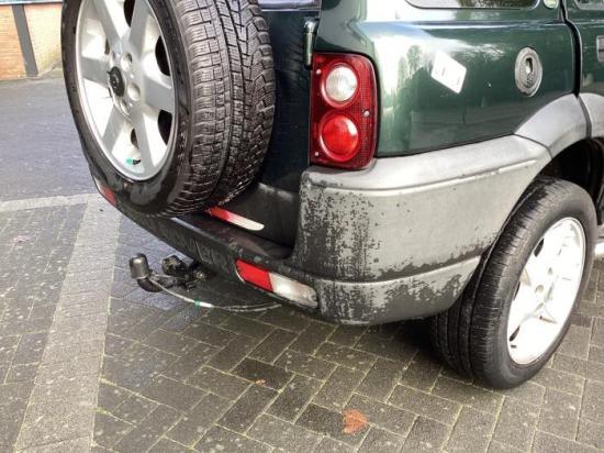 Stoßstange hinten Land Rover Freelander 1 L314 DQB102461PMA Bild Stoßstange hinten Land Rover Freelander 1 L314 DQB102461PMA