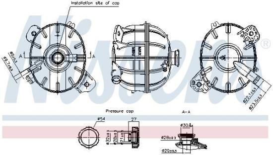 Ausgleichsbehälter, Kühlmittel Bild Ausgleichsbehälter, Kühlmittel