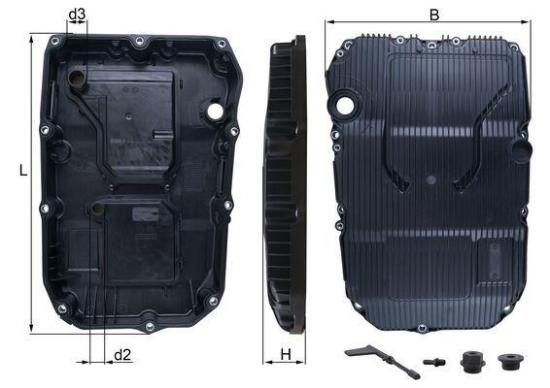 Ölwanne, Automatikgetriebe Bild Ölwanne, Automatikgetriebe