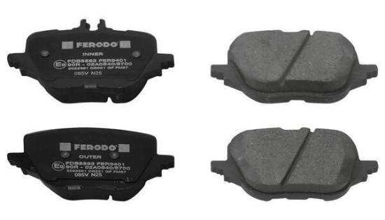 Bremsbelagsatz, Scheibenbremse Bild Bremsbelagsatz, Scheibenbremse