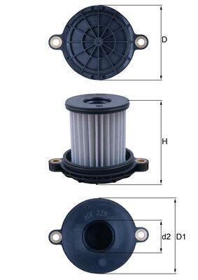 Hydraulikfilter, Automatikgetriebe Bild Hydraulikfilter, Automatikgetriebe