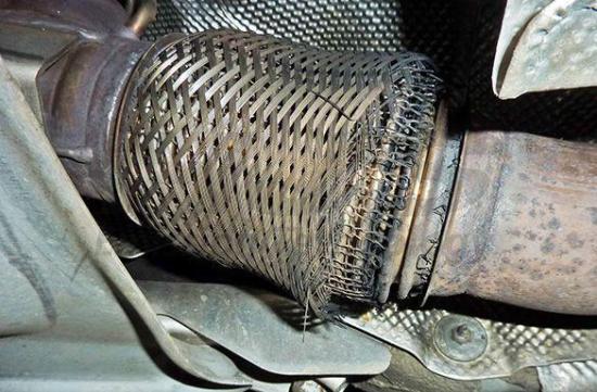 Flexrohr, Abgasanlage Bild Flexrohr, Abgasanlage